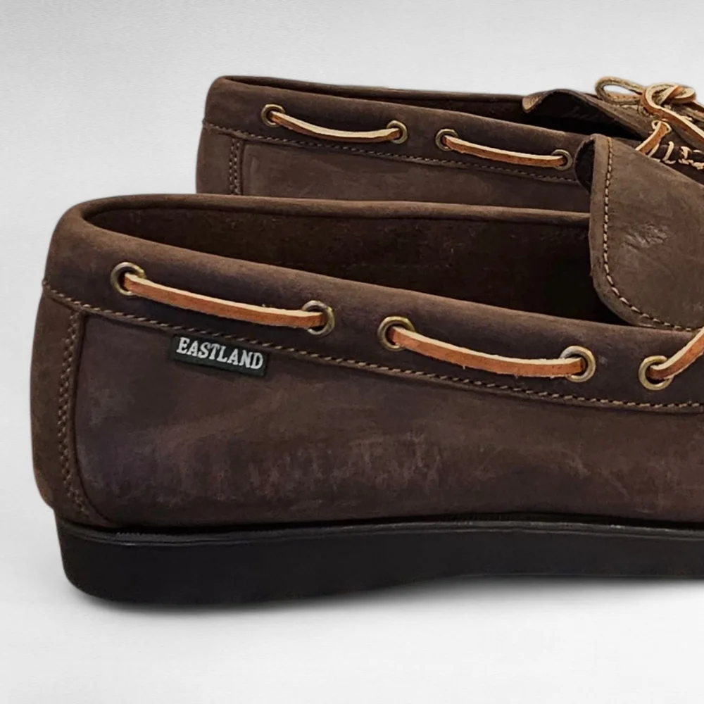 Eastland Yarmouth Men's Leather Boat Shoes 7766-17D Size 15D